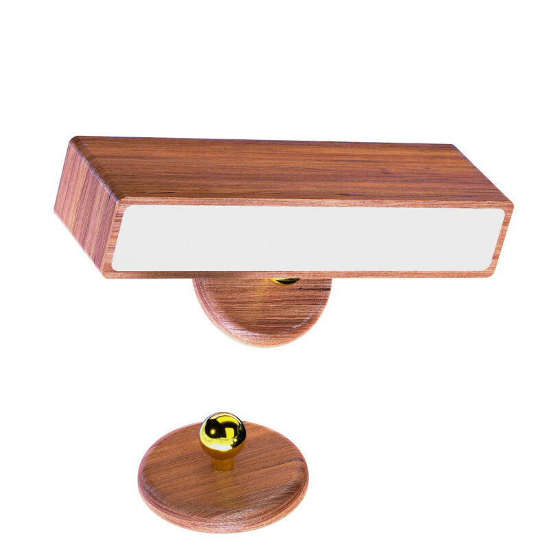 CCYKXA Indoor Wall Light, Rechargeable Wireless LED Wall Lamp, Dimmable Touch-Sensitive Bedside Wall Lamp, Wall Light for Bedroom and Living Room, 1PC