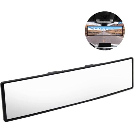 ALWAYSH CCYKXA Innenrückspiegel, Weitwinkel-Autorückspiegel, Universal-Innenpanorama-Rückspiegel, Auto-Toter-Winkel-Spiegel, Blendfreier Rückspiegel, für PKW, LKW, SUV 308mm