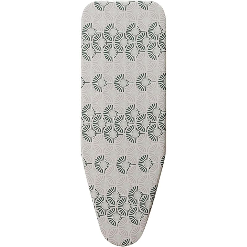 CCYKXA Ironing board cover - 100cm foldable ironing accessories - Heat-resistant silver cotton fabric - Cherry blossom pattern for travel, student