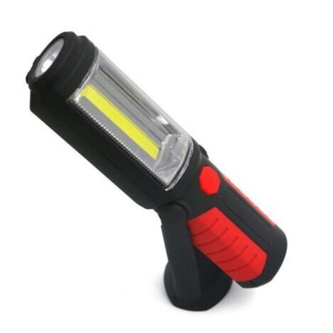CCYKXA Lampada da lavoro portatile, torcia ricaricabile, torcia magnetica per macchinari