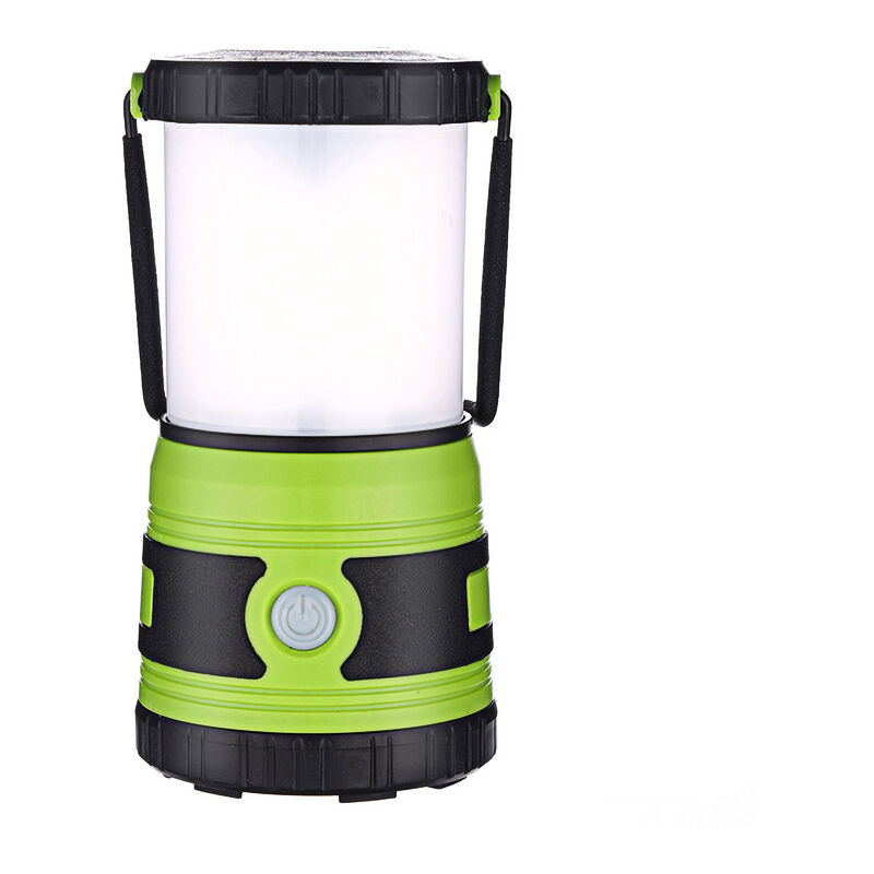 Lampe de camping led 1500 lumens 4 modes d'éclairage, Lampe de recherche à intensité variable, Alimentation par batterie, Convient pour Marche de