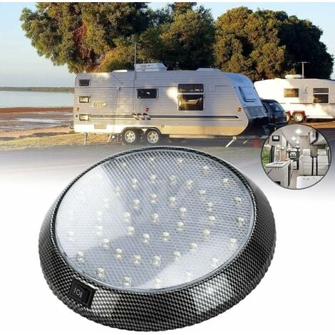 Plafonnier led orientable 12v camping car - Cdiscount