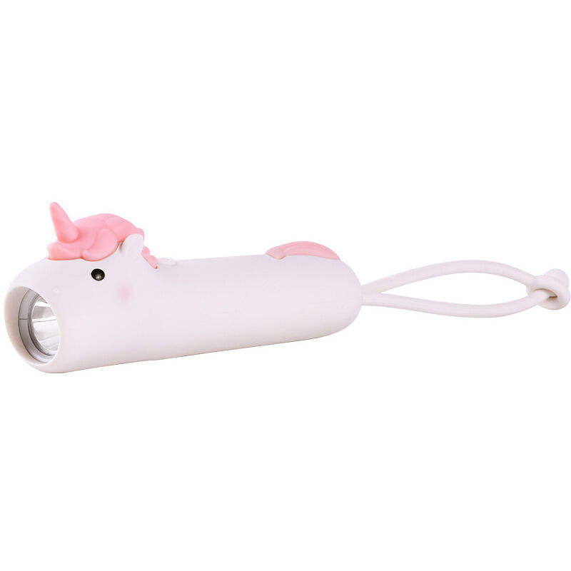 CCYKXA Licorne lampe de poche rechargeable dimmable haute Lumen LED lampe de poche pour enfants Camping randonnée cadeaux pour enfants