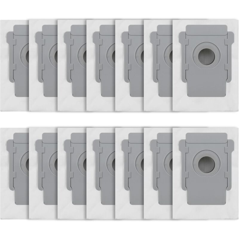 Lot de 14 Sacs d'aspirateur pour IRobot Roomba i7/i7+/i3/i3+/i4/i4+/i6/i6+/i8/i8+/S9/S9+/j7/j7+/E5/E6/E7 Sac de rechange pour IRobot Roomba I7 Kit