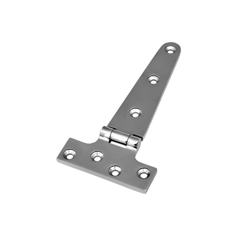 Ccykxa - Lot de 2 Épaissi Charnières en Acier Inoxydable Feuille t Type Charnière pour Portes De Jardin 152 75 4.5mm