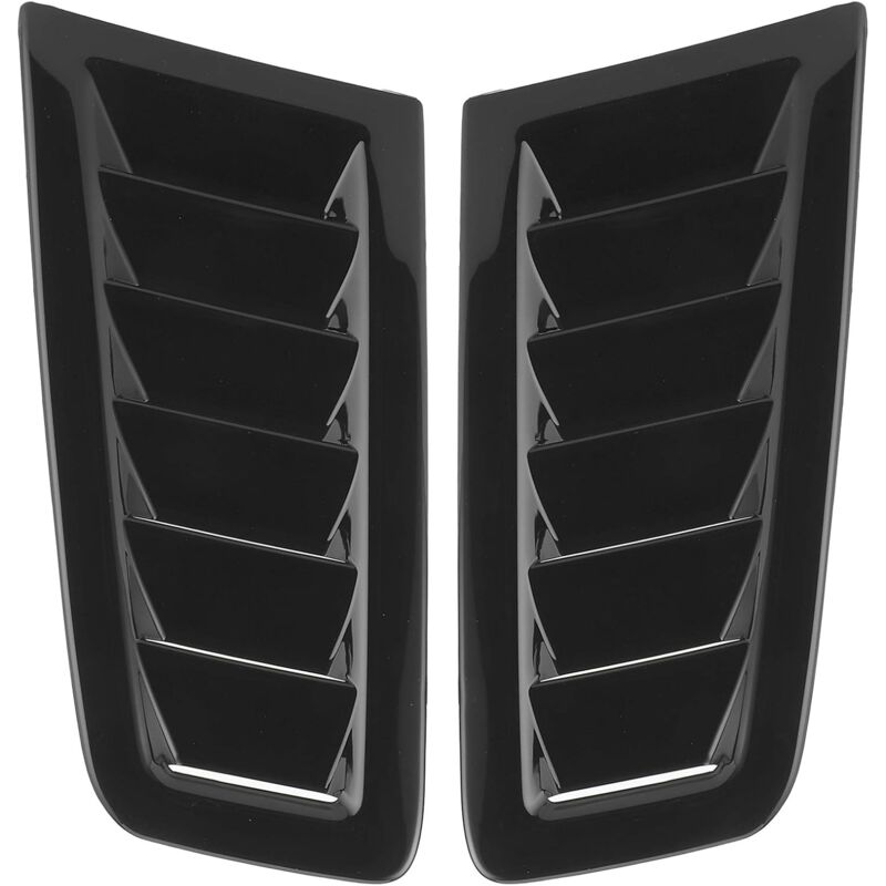 Lot de 2 ouvertures universelles en abs pour capot de voiture, pièces extérieures de voiture, style fibre de carbone, ouvertures décoratives, pièces