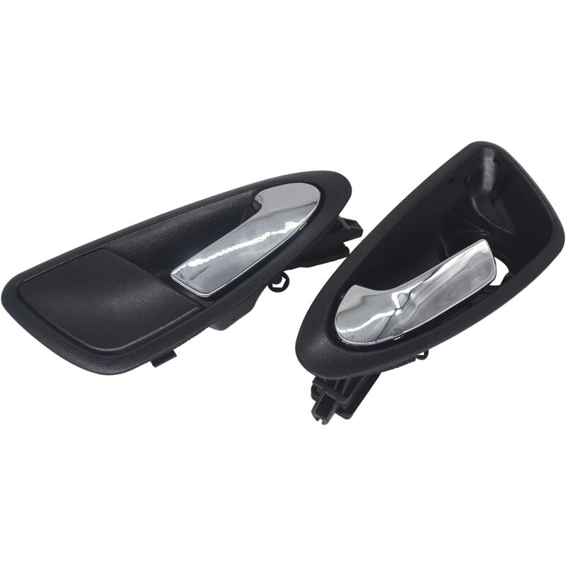 CCYKXA Lot de 2 Poignée de Porte intérieures gauche et droite avant 6J1837113A pour Seat Ibiza 6J1 837114 A