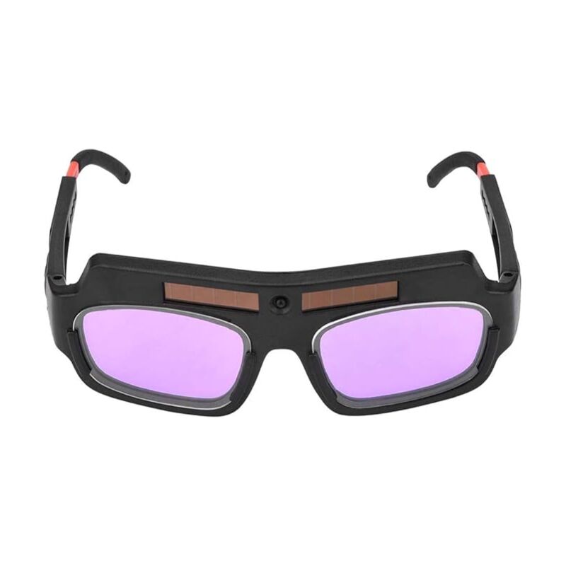 Lunettes de soudure Lunettes de protection protectrices pour assombrissement automatique solaire des lunettes de soudure pour le soudage à l'arc sous