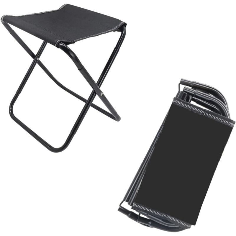 CCYKXA Mini chaise pliante pour l'extérieur, mini tabouret de camping, tabouret pliant, petit fauteuil de camping pliable pour la pêche, camping, les