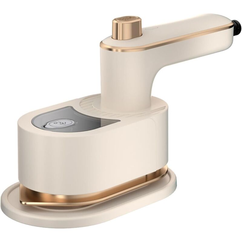 CCYKXA Mini Travel Garment Steamer, Foldable Handheld Steamer, Small Iron with Large Water Tank, Portable Clothes Steamer (White)