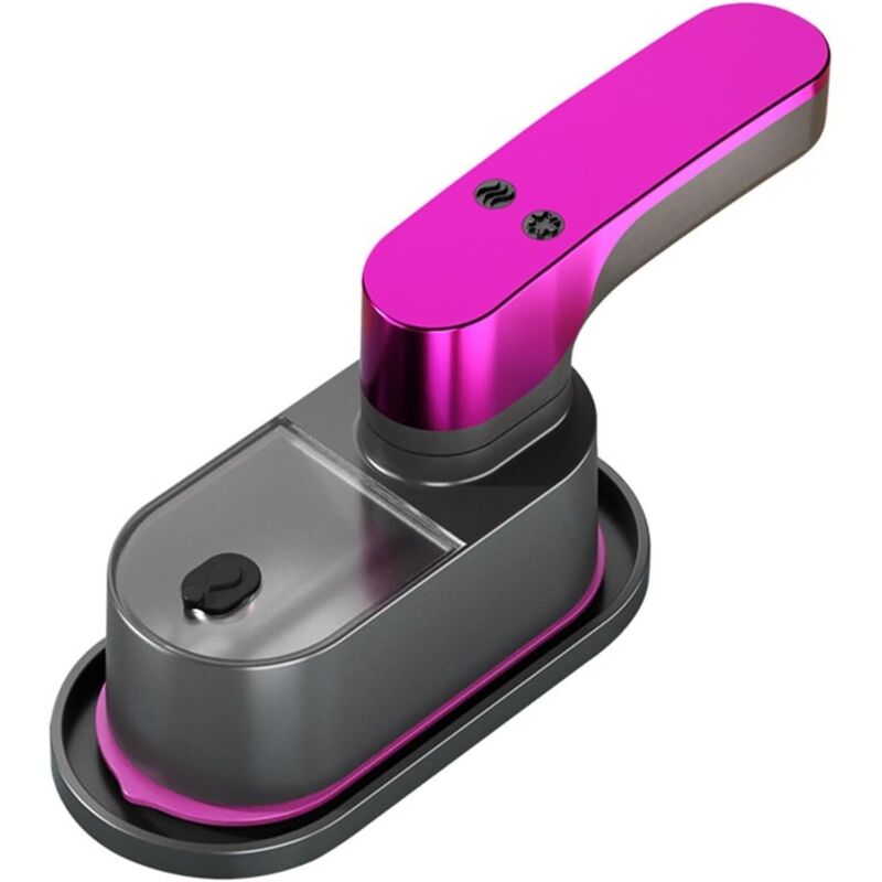 CCYKXA Mini travel garment steamer, portable garment steamer with 180-degree rotating head for home use, portable clothes steamer (Green)