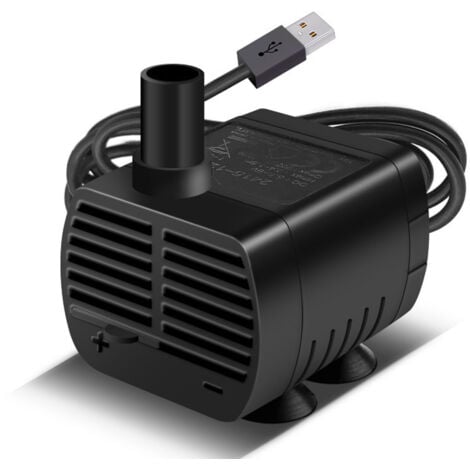 Mini Pompe à Eau 12 V Submersible : DC 12 V Petite Pompe Sans Balais