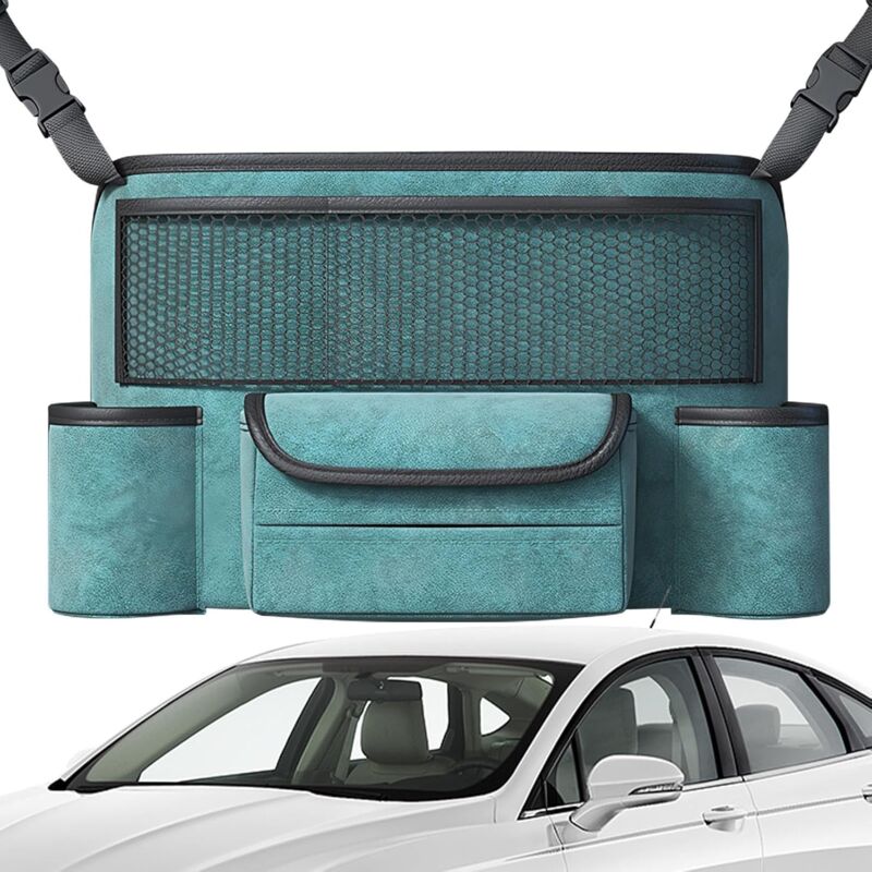 Ccykxa - Organisateur de siège arrière, sac de rangement pour siège arrière, sac de rangement de voiture, sac de rangement pour siège passager avec