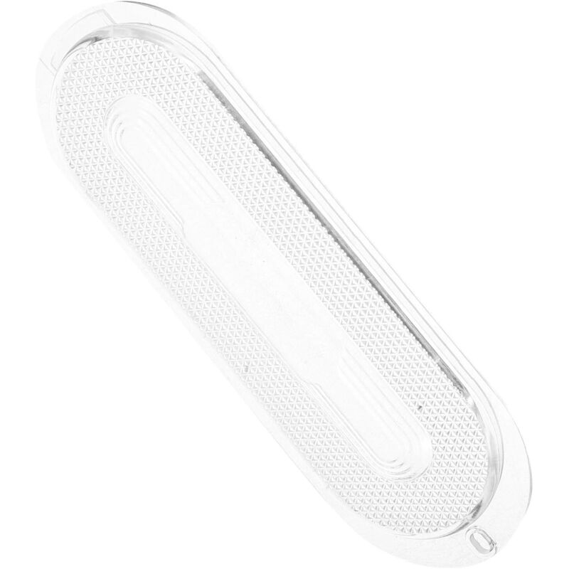 CCYKXA Oval ABS Plastic Lens for LED Cooker Hood, Transparent Lamp Cover, Kitchen Hood Lampshade, Sturdy Protection for Kitchen Lighting, Accessory