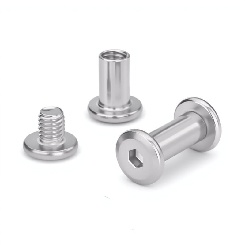 CCYKXA Pack of 10 M3 x 5 mm Stainless Steel Socket Head Cap Screws for Furniture - Cabinet and Furniture Connectors for Wooden Boards