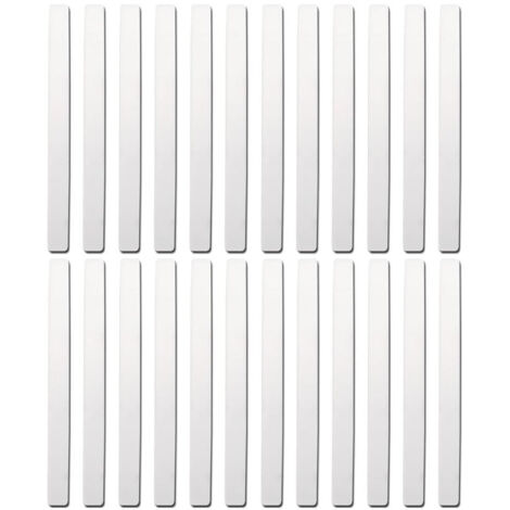 CCYKXA Pack of 120 clear acrylic plant labels for potted plants - 12 cm x 1 cm