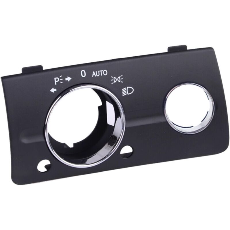 Ccykxa - Panneau d'interrupteur de phare, couvercle d'interrupteur de phare de tableau de bord de voiture pour Mercedes-Benz Classe e W211 2003-2008