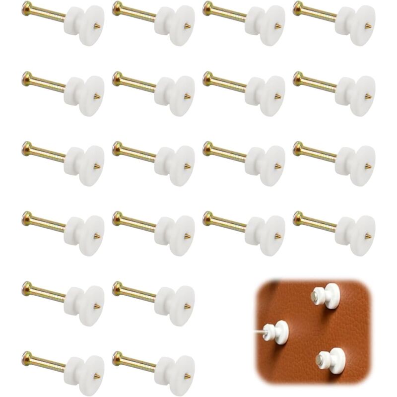 CCYKXA Picture Hooks for Wall Mounting, 20 Invisible Paint Hooks, No-Drill Square Hooks for Hanging Pictures, Wedding Photos, Paintings, Clocks