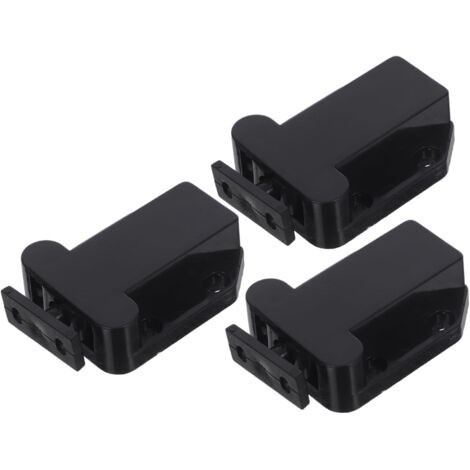 CCYKXA Pieces Invisible Spring Latches for Cupboard Doors Automatic Opening and Closing Device without Handle Secure Closure for Kitchen Bathroom and Wardrobe