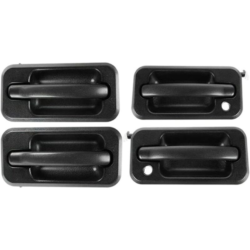 CCYKXA Poignées de porte extérieure Pour Hummer H2 2003-2007 2008 2009 4 Pièces Ensemble De Poignée De Porte Extérieure Pièces Automobiles 15104792