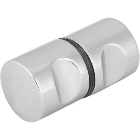CCYKXA Poignées de Porte, poignée chromée en Alliage d'aluminium pour Porte de Douche en Verre à la Maison
