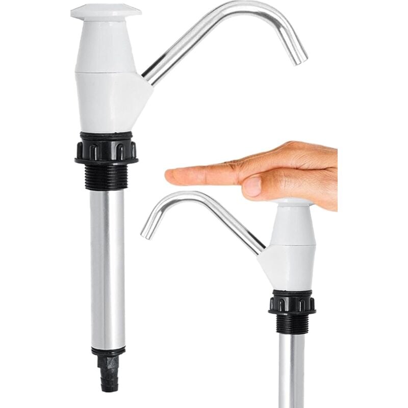 Ccykxa - Pompe à eau pour extérieur, robinet, pompe à robinet pour camping, pompe à eau manuelle, remorque légère à main, aide pour bouteille d'eau