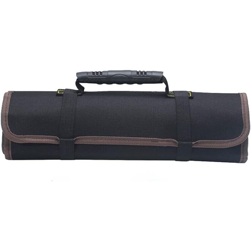 CCYKXA Portable Canvas Tool Bag for Electrician/Mechanic - Black