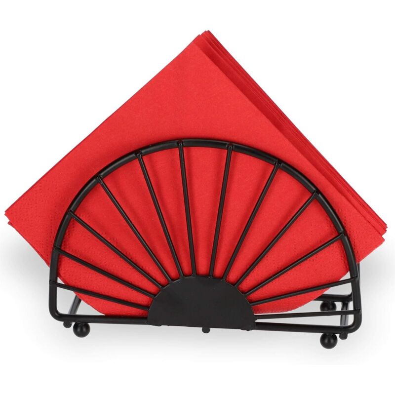 CCYKXA Porte-serviettes en acier brossé, porte-serviettes élégant pour la maison, table, fête, mariage, serviettes, décoration de table, distributeur