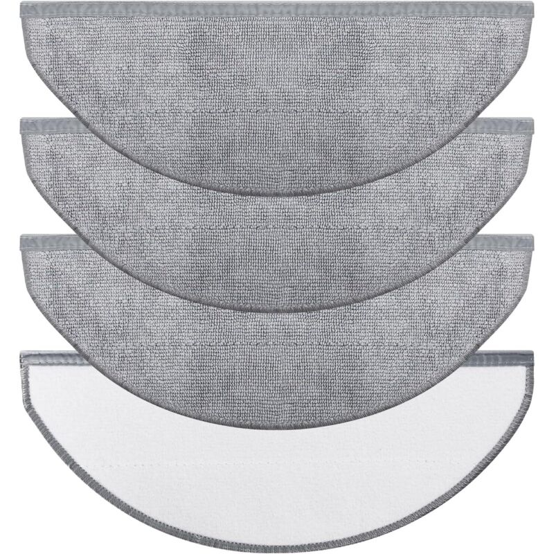 CCYKXA Replacement cleaning cloths for Roborock Q10 X5/Q10 X5+ robot vacuum cleaner. Cleaning accessories, cleaning pads, spare parts, long-term use,