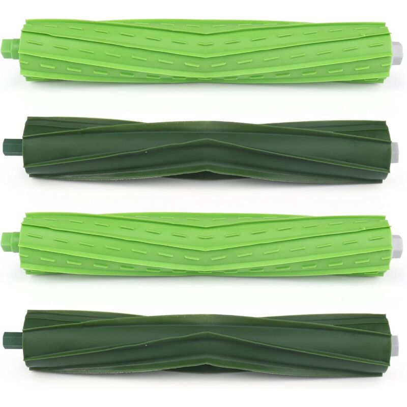 Roller Brush Accessories for iRobot Roomba Robot Vacuum Cleaner Replacement Parts Main Brush with 4 Rubber Brushes - Ccykxa