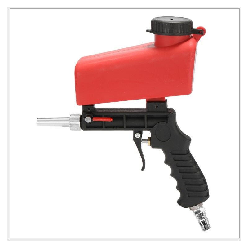 CCYKXA Sableuse Pneumatiques Portable Pistolet à Sableuse Professionnel Pistolet Sablage Sableuse Pneumatiques Sandblaster pour Enlever Les Ecailles