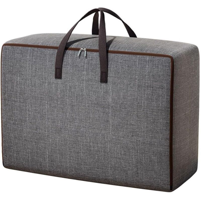 CCYKXA Sac de rangement pliable en tissu Oxford de grande capacité pour vêtements, couettes, literie, serviettes, 60 x 40 x 25 cm