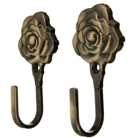 CCYKXA Set mit 4 antiken Kleiderhaken aus Eisen, Vintage-Stil, 92 mm