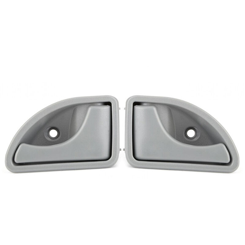 Ccykxa - Set of 2 front left right interior door handles compatible for Twingo 1 and Kangoo 1 (1993-2010) front interior handles