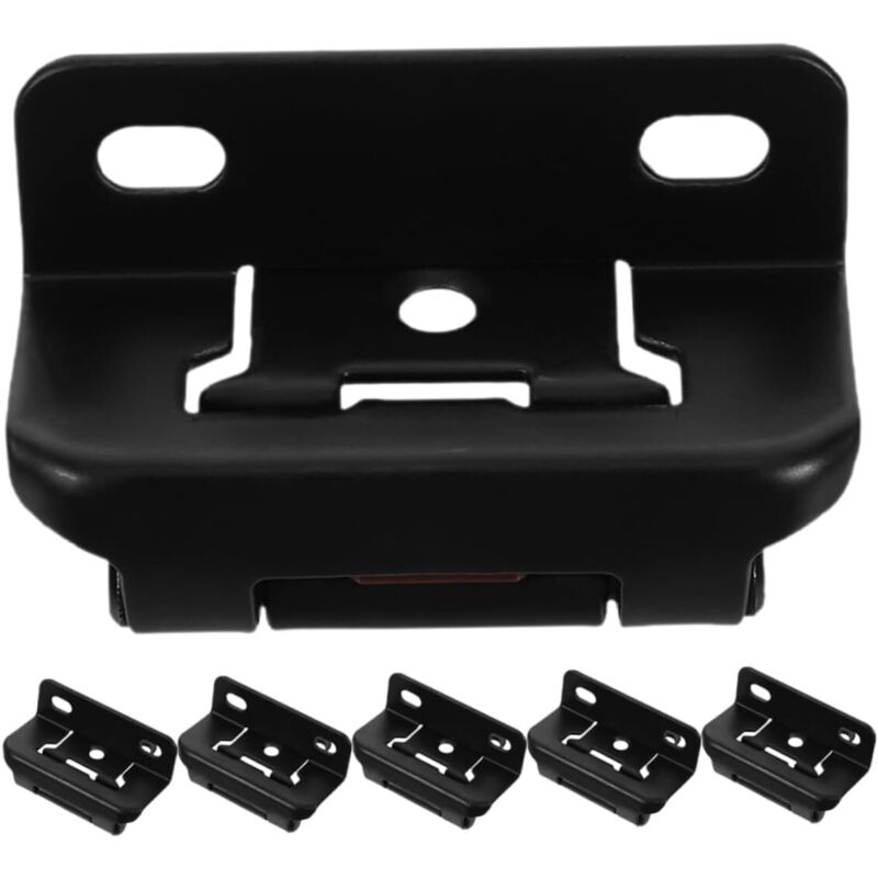 CCYKXA Set of 6 Concealed Half-Lid Hinges for Cabinet Doors, Replacement Hinges for Bathroom Doors, Door Closer Hinges