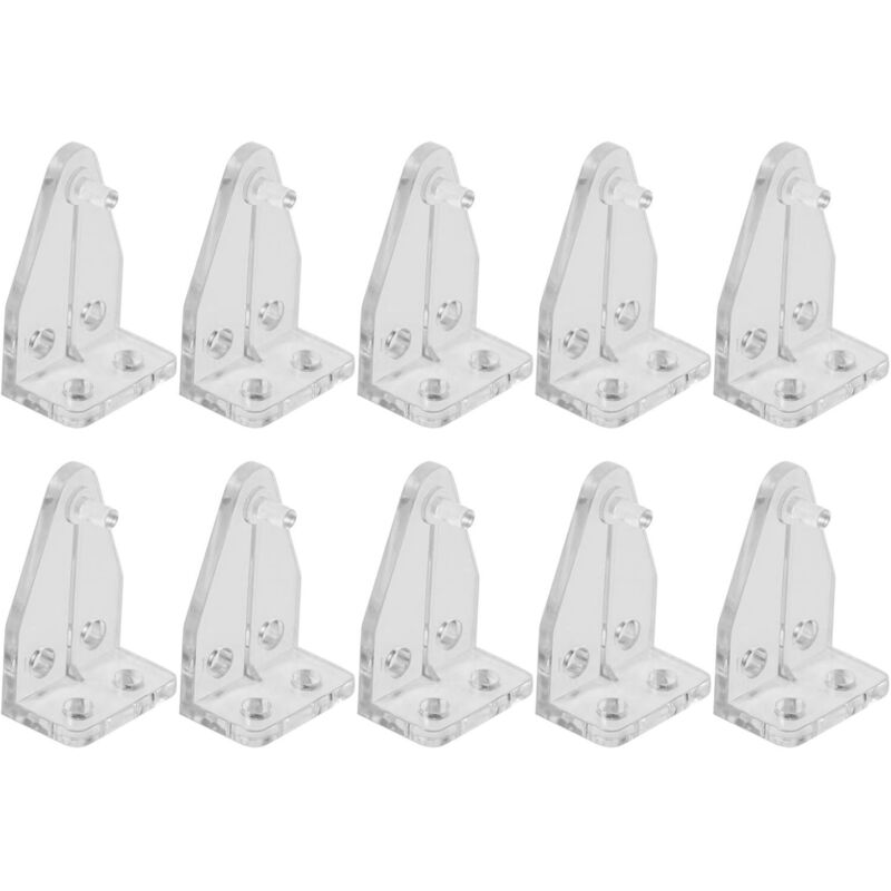 CCYKXA Set of 8 clear plastic bottom hooks for Venetian blinds - Replacement for horizontal blinds