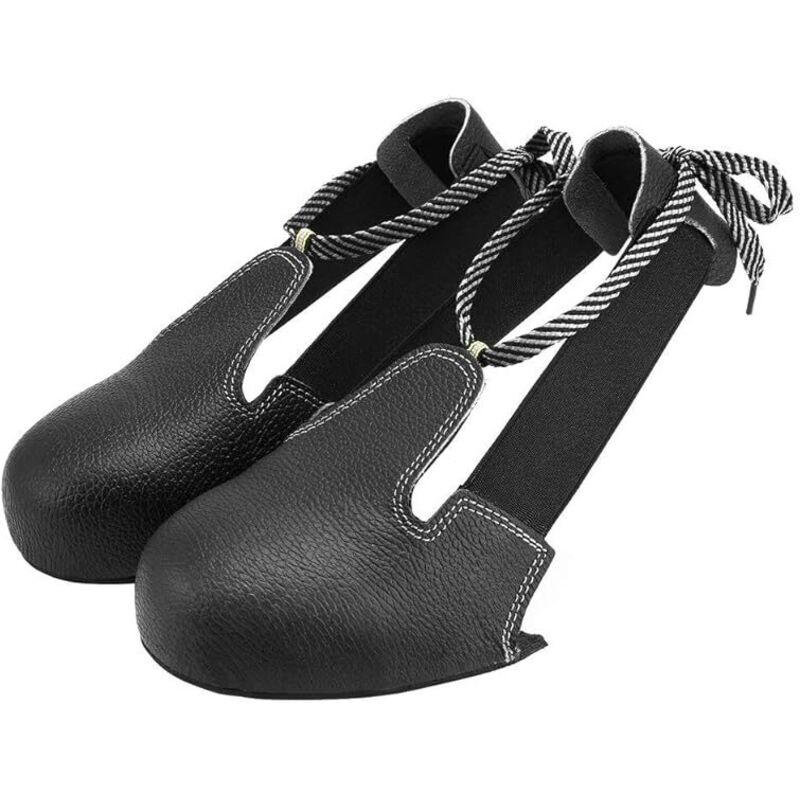 Steel Toe Cap Safety Shoe Covers Black - Ccykxa