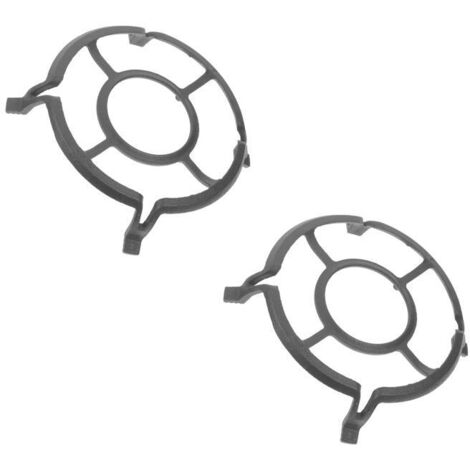 CCYKXA  Support de Wok Antidérapant en Fonte Accessoire de Cuisinière Compatible Support à Quatre Pieds Réducteur de Plaque de Cuisson pour à Gaz 2Pièce