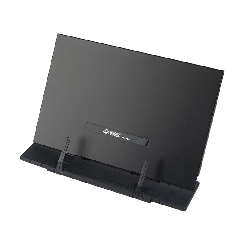 Support Livre en Métal - Porte Livres Pliable & Portable pour la Lecture - Supports Ajustables pour Livre de Recettes de Cuisine ou Carnet de Notes