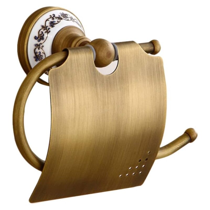 CCYKXA Support Porte-Serviettes Porte Papier Toilette Ancien Porte Papier Toilette Mural Porte-Papier Toilette Porte-Serviettes en Papier Muraux