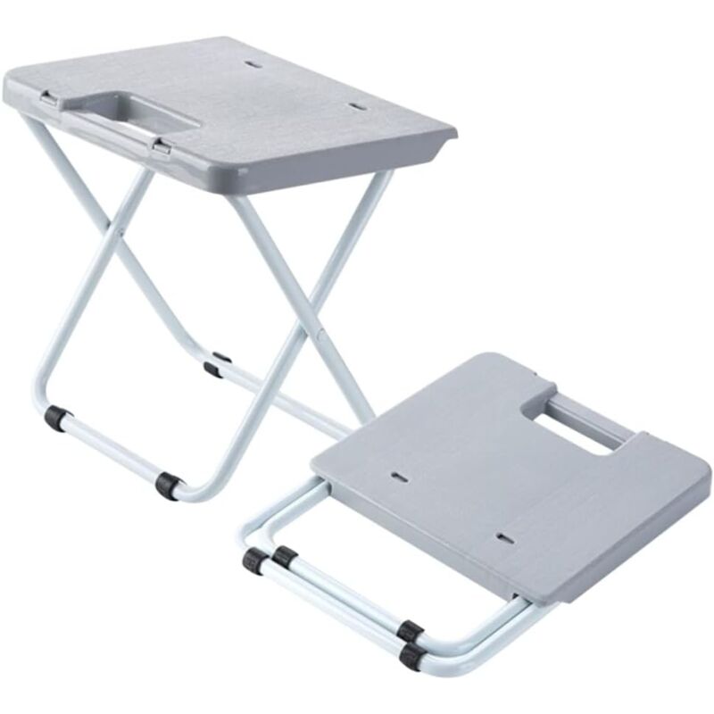 CCYKXA Tabouret De Train Chaise Portable Chaise Pliante Japonaise Tabouret De Salon Siège Gris Tabouret De Chaise De Pêche Grise Pliable Petit