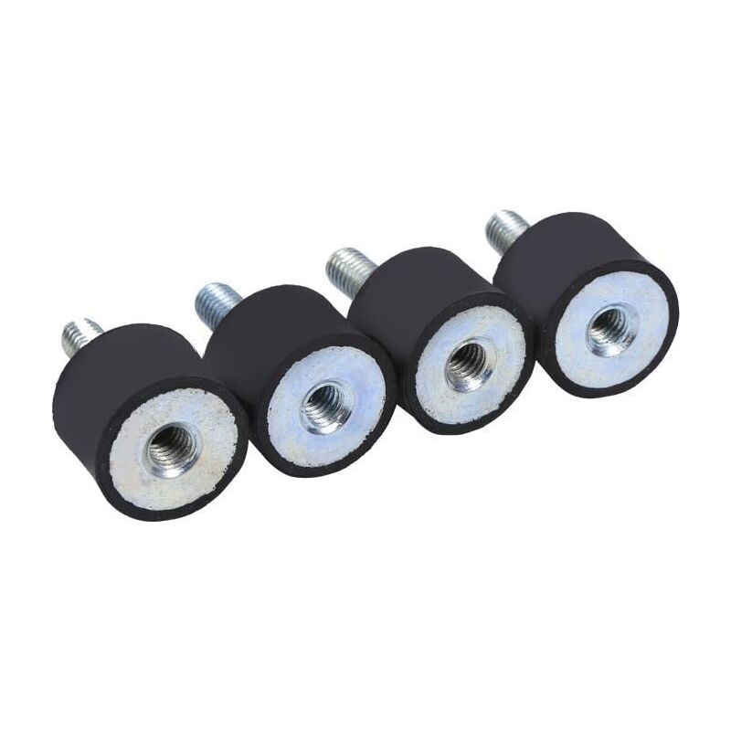 Ccykxa - Tamaño: M6) Pcs Soportes de aislador de goma Amortiguador antivibración Bobinas M6/M8 para barco Coche