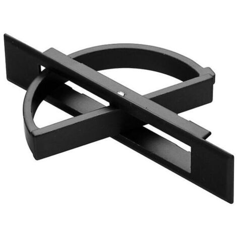 CCYKXA Tatami-Türgriff, praktischer versteckter Griff aus Zinklegierung, versenkter Bodenknopf (schwarz)