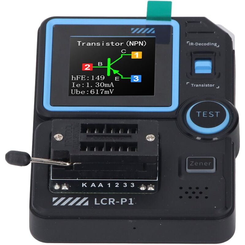 Testeur de Diodes, Testeur de Transistors, Haute Précision 5V 1A, pour Ingénieurs, Techniciens, Passionnés de Recherche Scientifique - Ccykxa