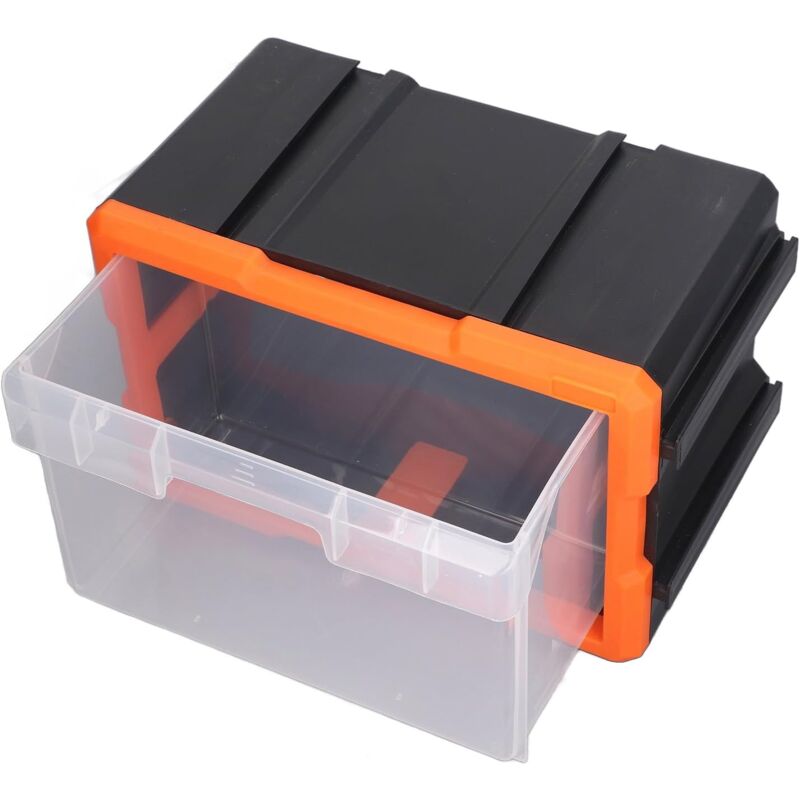 Tiroir de rangement pour composants électroniques en pvc ignifuge – Parfait pour organiser les petites pièces et les outils – Un incontournable pour