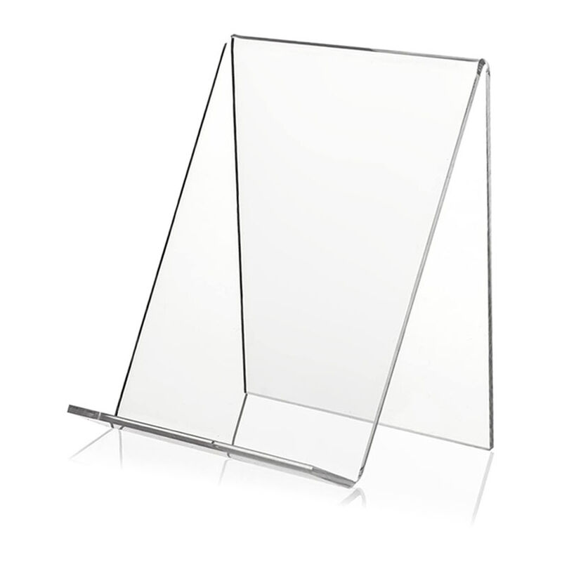 Transparent Lot de 10 Supports inclinés de Support de Livre et Support pour Petits Articles - Ccykxa