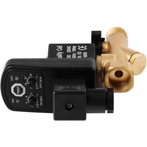 CCYKXA, valvola di scarico automatica per compressore, valvola di scarico automatica elettronica temporizzata G1/2 DN15 per condensa del compressore d'aria (AC230V)