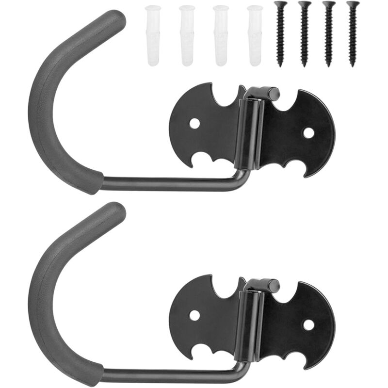 Ccykxa - vélo garage, vélo robustes, support mural pour rangement vélo pour l'organisation du garage, crochet utilitaire économiseur d'espace