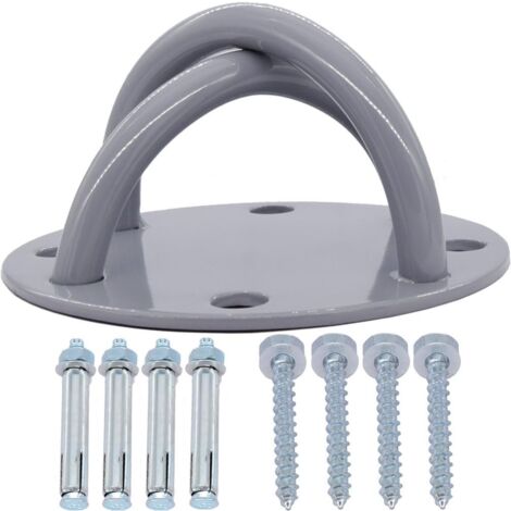 CCYKXA Wall/Ceiling Mount Fork for Gym & Home Suspension Straps Anchor Olympic Rings Fitness Training Yoga Swing Battle Ropes Resistance Bands & Boxing Equipment