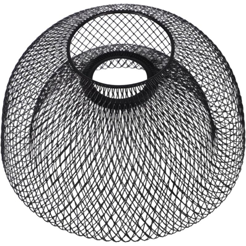 CCYKXA Wrought Iron Hanging Lampshade, Sturdy Replacement Lampshade, DIY Bulb Protector for Pendant Lights, Indoor Lighting for Bedroom and Kitchen